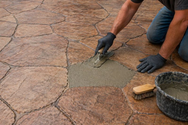 Decorative Concrete Repair in Novi, MI