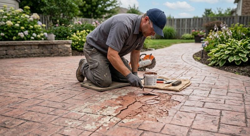 Decorative Concrete Repair in Denver County, CO