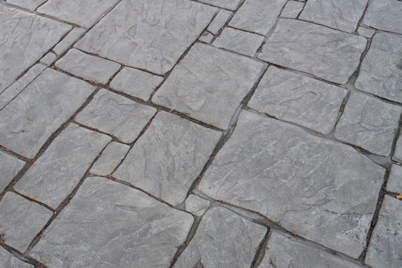 Stamped Concrete Installation in Fort Worth, TX