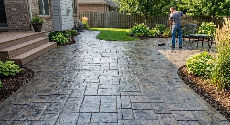 Stamped Concrete Construction Service