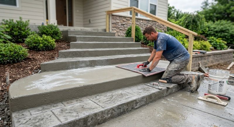 Stamped Concrete Construction Service